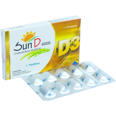 Dinovo 500 mg Plus 20 - 10's Strip Capsule image
