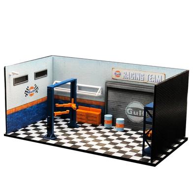 Diorama 1:64 – Moreart – Gulf Garage – Racing Team ( Only Diorama) image