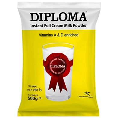 Diploma Full Cream Milk Powder - 500gm image