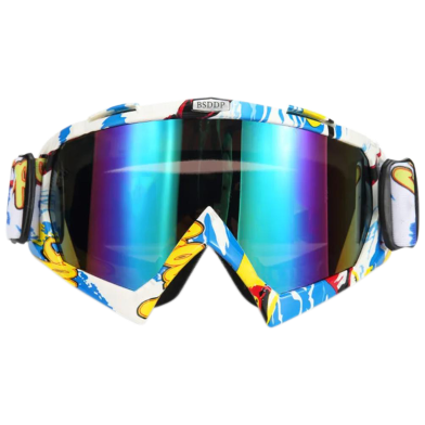 Dirt Bike Anti-Fog Motorcycle Goggles With OTG image