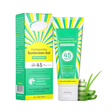 Disaar Aloe Vera Sunblock Gel – SPF45, 50gm Soothing Protection image