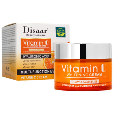 Disaar Vitamin C Face Cream Whitening Cream Anti-aging Moisturizing Serum Fade Acne Marks Brightening Skin Care image