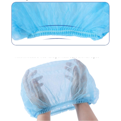 Disposable Non-woven Strip Cap Single Rib Double Rib 5 Pcs image