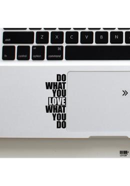 DDecorator Do What You Love Laptop Sticker image