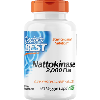 Doctor’s Best Nattokinase 2000 FU 90 Veggie Caps -364071107 image