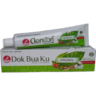 Dok Bua Ku Herbal Toothpaste Original 150 ml image