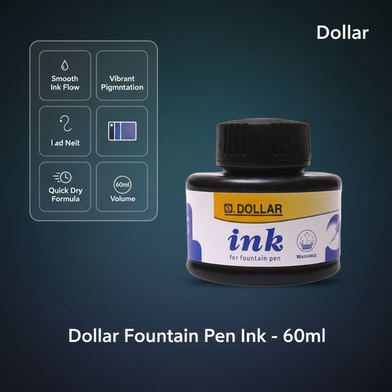 Dollar Fountain Pen Ink - 60ml Slide 3