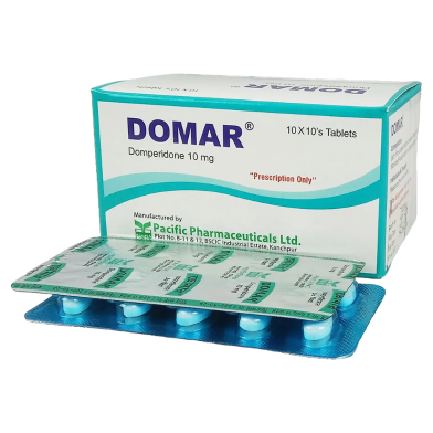 Domar 10 mg 10's Strip Tablet image