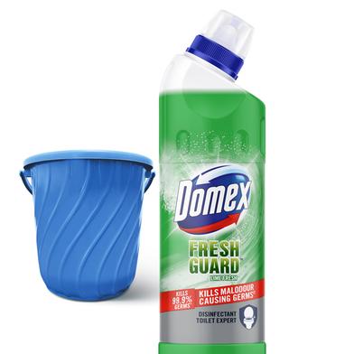 Domex Toilet Cleaning Liquid Lime Fresh 750 Ml With Bulti Free image
