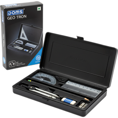 Doms Geotron Mathematical Drawing Instruments Box image