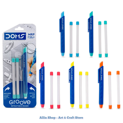 Doms Groove Retractable Eraser Slide 3