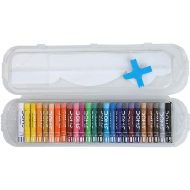 Doms Non-Toxic 9mm Oil Pastel Set in Plastic Case (25 Assorted Shades) image