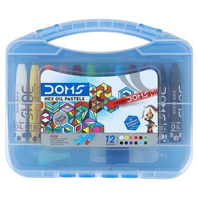 Doms Oil Pastels 12 Color Box For Artists image