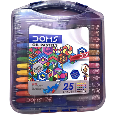 Doms Oil Pastels 25 Color Box For Artists image
