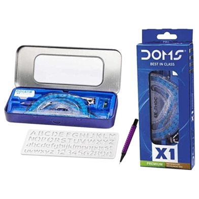 Doms X1 Premium Geometry Box School Geometrical Instrument image
