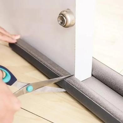 Door Bottom Sealing Strip – Dust and Draft Stopper with Foam, Anti-Insect Air Blocker for Doors Slide 2