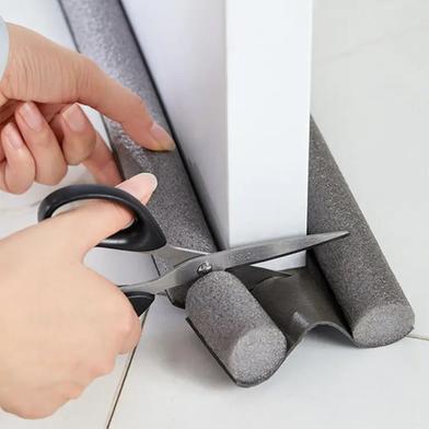 Door Bottom Sealing Strip – Dust and Draft Stopper with Foam, Anti-Insect Air Blocker for Doors Slide 3