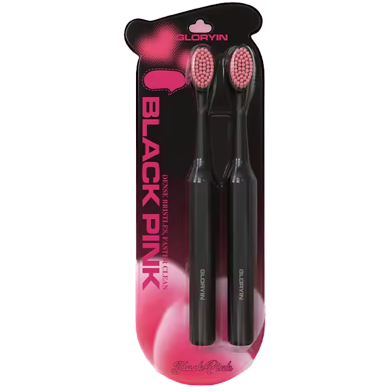 Dopamine Olive Wide Head Toothbrush Soft Bristle Large Head Black Pink Roman Column Handle Adulthome Student 2 Inch Pack image
