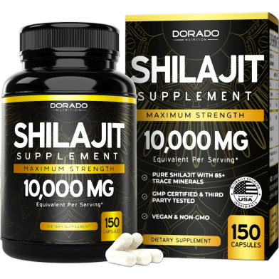 Dorado Nutrition Himalayan Shilajit 150 Capsules - X004FC64Z5 image