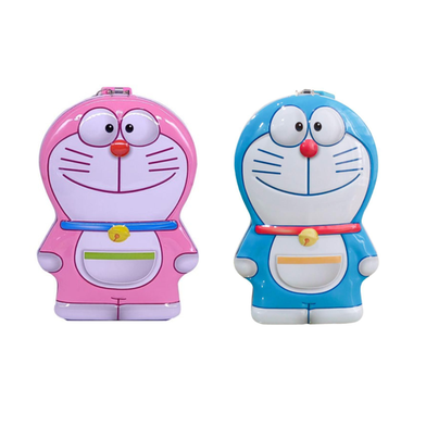 Doraemon Cartoon Coin Box For Kids 6.5 Inch image