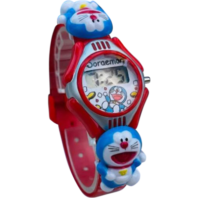 Doraemon Cartoon Kids Watch For Kids Wrist Watch Kids Watch image