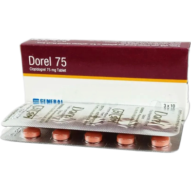 Dorel 75 mg Tablet 10's Strip image