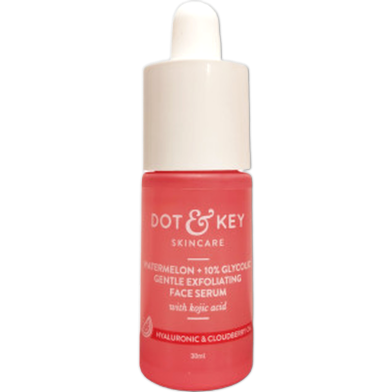 Dot And Key Watermelon And 10 Percent Glycolic Gentle Exfoliating Face Serum 30ml image