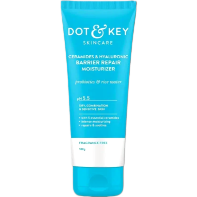 Dot And Key Barrier Repair Moisturizer with Ceramides And Hyaluronic Face Cream 100g image