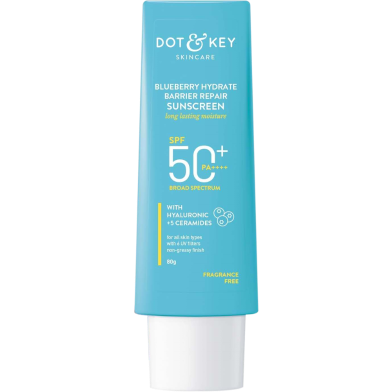 Dot And Key Blueberry Hydrate Barrier Repair Sunscreen SPF 50plus - 80 gm image