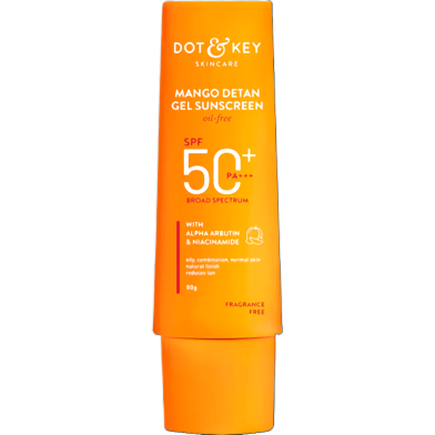 Dot And Key Mango Detan Gel Sunscreen Spf50 80 gm image