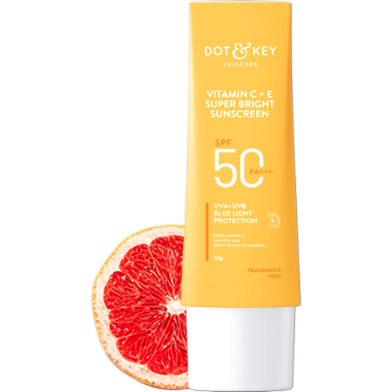 Dot Key Vitamin C E Super Bright Sunscreen SPF50 PA 50g image
