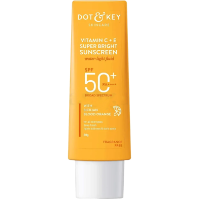 Dot Key Vitamin C E Super Bright Sunscreen SPF50 PA 80gm image