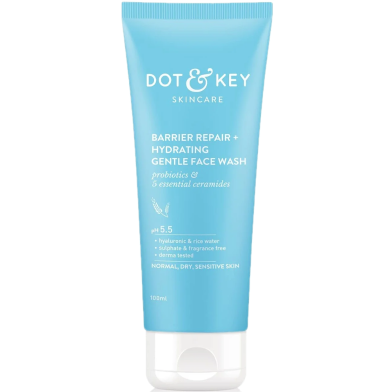Dot and Key Barrier Repair Plus Hydrating Gentle Face Wash 100 ml image