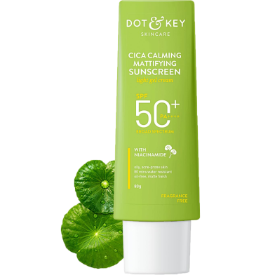 Dot and Key CICA Calming Mattifying Sunscreen SPF 50 PA Plus Plus Plus Plus 80 gm image