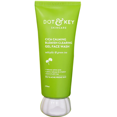 Dot and Key Cica Calming Blemish Clearing Gel Face Wash 100ml image