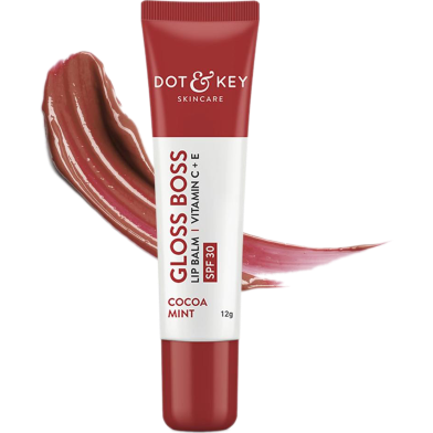 Dot And Key Cocoa Mint Lip Balm SPF30 With Vitamin C And E - 12g -335292169 image