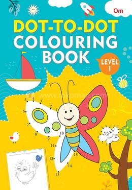 Dot-to-Dot - Colouring Book : Level 1