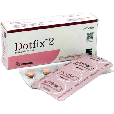 Dotfix 2 mg Tablet 10's Strip image