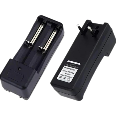 Double Charger 3.7V 18650 16340 Li-Ion Rechargeable Battery image