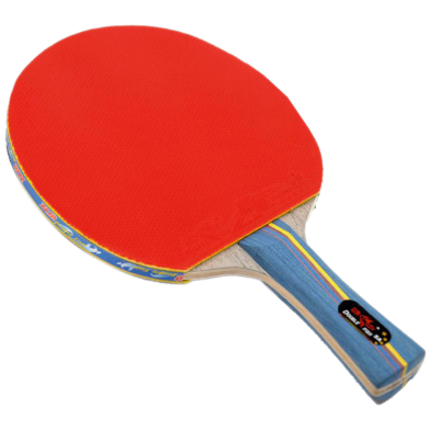 Double Fish Table Tennis Bat - 1 Pcs image