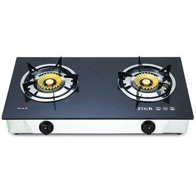 Double Glass Auto Gas Stove 27 Gr Lpg image