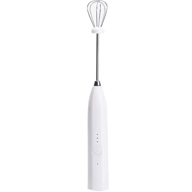 Double Headed Rechargeable Handheld Milk Frother, Coffee Mixer, Egg Beater - Foam Maker for Coffee, Lattes and Cappuccinos image