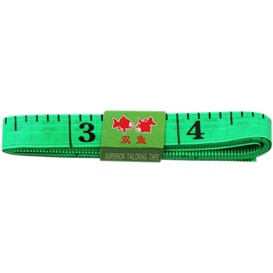 Double Scale Measuring Soft Tailor Tape - 60 Inch / 150 cm - 1 Pcs Without Iron Head image