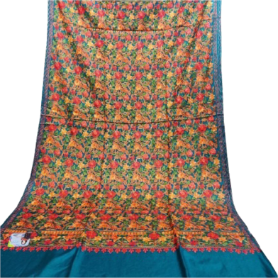 Double Size Original Kashmiri Poshmina Shawl For Women image
