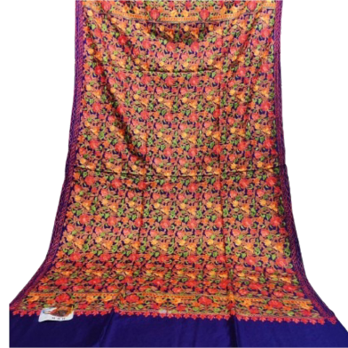 Double Size Original Kashmiri Poshmina Shawl For Women image