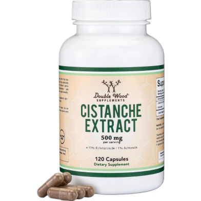 Double Wood Cistanche Extract 500MG 120 Capsules - X003Q5QMN1 image