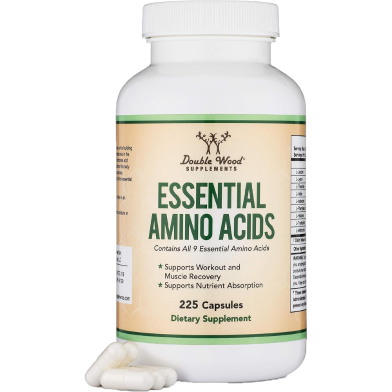Double Wood Essential Amino Acids 9 Essential Aminos (EAA) 225 Capsules -525084394 image