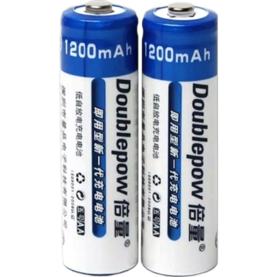Doublepow AA 1200mAh NiMH Rechargeable Battery (2pcs) image