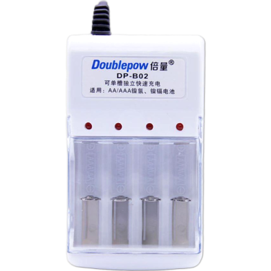 Doublepow DP-B02 4 Slot 1.2V Rechargeable AA AAA Battery Charger image
