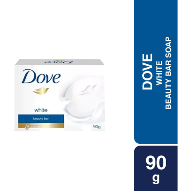 Dove Beauty Bar White 90 Gm image